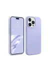 Newface Apple iPhone 15 Pro Max Kılıf First Silikon - Lila