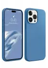 Newface iPhone 15 Pro Max Kılıf First Silikon - Mavi