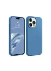 Newface iPhone 15 Pro Max Kılıf First Silikon - Mavi