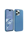 Newface iPhone 15 Pro Max Kılıf First Silikon - Mavi