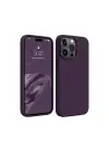 Newface Apple iPhone 15 Pro Max Kılıf First Silikon - Mürdüm