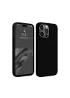 Newface Apple iPhone 15 Pro Max Kılıf First Silikon - Siyah