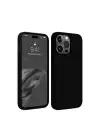 Newface Apple iPhone 15 Pro Max Kılıf First Silikon - Siyah