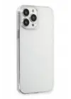 Newface Apple iPhone 15 Pro Max Kılıf Pc Sert Şeffaf Kapak - Şeffaf