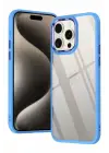 Newface Apple iPhone 15 Pro Max Kılıf Power Silikon - Lila