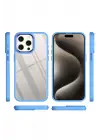 Newface Apple iPhone 15 Pro Max Kılıf Power Silikon - Lila