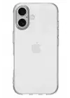 Newface Apple iPhone 16 Kılıf Lüx Şeffaf Silikon