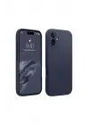 Newface Apple iPhone 16 Plus Kılıf First Silikon - Lacivert