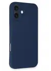 Newface Apple iPhone 16 Plus Kılıf First Silikon - Lacivert