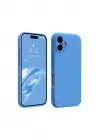 Newface Apple iPhone 16 Plus Kılıf First Silikon - Mavi
