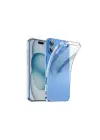 Newface Apple iPhone 16 Plus Kılıf Lüx Şeffaf Silikon