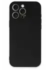 Newface Apple iPhone 16 Pro Kılıf First Silikon - Siyah