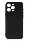 Newface Apple iPhone 16 Pro Kılıf First Silikon - Siyah
