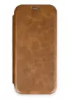 Newface Apple iPhone 16 Pro Kılıf Flip Cover - Taba