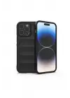 Newface Apple iPhone 16 Pro Kılıf Optimum Silikon - Siyah