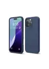 Newface Apple iPhone 16 Pro Max Kılıf First Silikon - Lacivert