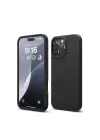 Newface Apple iPhone 16 Pro Max Kılıf First Silikon - Siyah