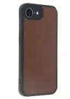 Newface iPhone 16E Kılıf Aras Deri Kapak - Taba