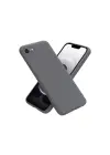 Newface iPhone 16E Kılıf First Silikon - Gri