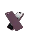 Newface iPhone 16E Kılıf First Silikon - Mürdüm