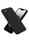 Newface Apple iPhone 16E Kılıf First Silikon - Siyah