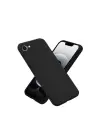Newface iPhone 16E Kılıf First Silikon - Siyah
