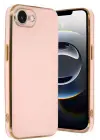 Newface Apple iPhone 16E Kılıf Volet Silikon - Pembe