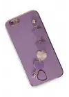 Newface Apple iPhone 6 Kılıf Esila Silikon - Mor