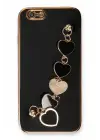 Newface Apple iPhone 6 Kılıf Esila Silikon - Siyah