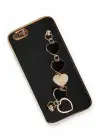 Newface Apple iPhone 6 Kılıf Esila Silikon - Siyah