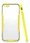 Newface Apple iPhone 6 Kılıf Platin Silikon - Sarı