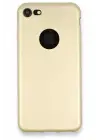 Newface Apple iPhone 7 Kılıf First Silikon - Gold
