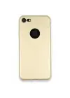 Newface iPhone 7 Kılıf First Silikon - Gold