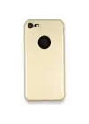 Newface iPhone 7 Kılıf First Silikon - Gold