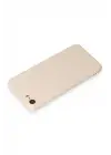 Newface iPhone 7 Kılıf First Silikon - Krem