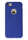 Newface Apple iPhone 7 Kılıf First Silikon - Lacivert