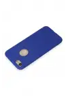 Newface Apple iPhone 7 Kılıf First Silikon - Lacivert