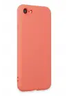 Newface iPhone 7 Kılıf First Silikon - Turuncu