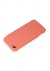 Newface iPhone 7 Kılıf First Silikon - Turuncu