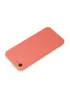 Newface Apple iPhone 7 Kılıf First Silikon - Turuncu