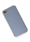 Newface iPhone 7 Kılıf Volet Silikon - Mavi