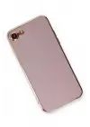 Newface iPhone 7 Kılıf Volet Silikon - Mor