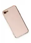 Newface iPhone 7 Kılıf Volet Silikon - Pembe
