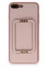 Newface Apple iPhone 7 Plus Kılıf Coco Elit Kapak - Pembe