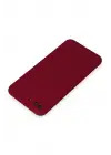 Newface Apple iPhone 7 Plus Kılıf First Silikon - Bordo