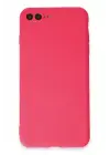 Newface Apple iPhone 7 Plus Kılıf First Silikon - Pembe