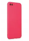 Newface Apple iPhone 7 Plus Kılıf First Silikon - Pembe