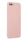 Newface Apple iPhone 7 Plus Kılıf First Silikon - Rose Gold