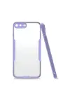 Newface Apple iPhone 7 Plus Kılıf Platin Silikon - Lila