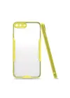Newface Apple iPhone 7 Plus Kılıf Platin Silikon - Sarı